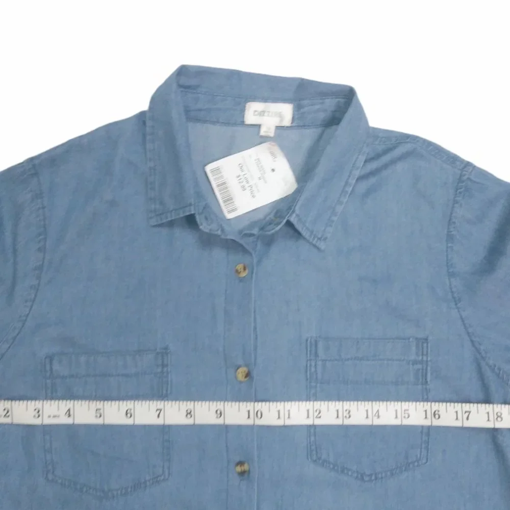 DIZZIRE Blue T-shirt Dress Junior Size (M) - Picture 7 of 7